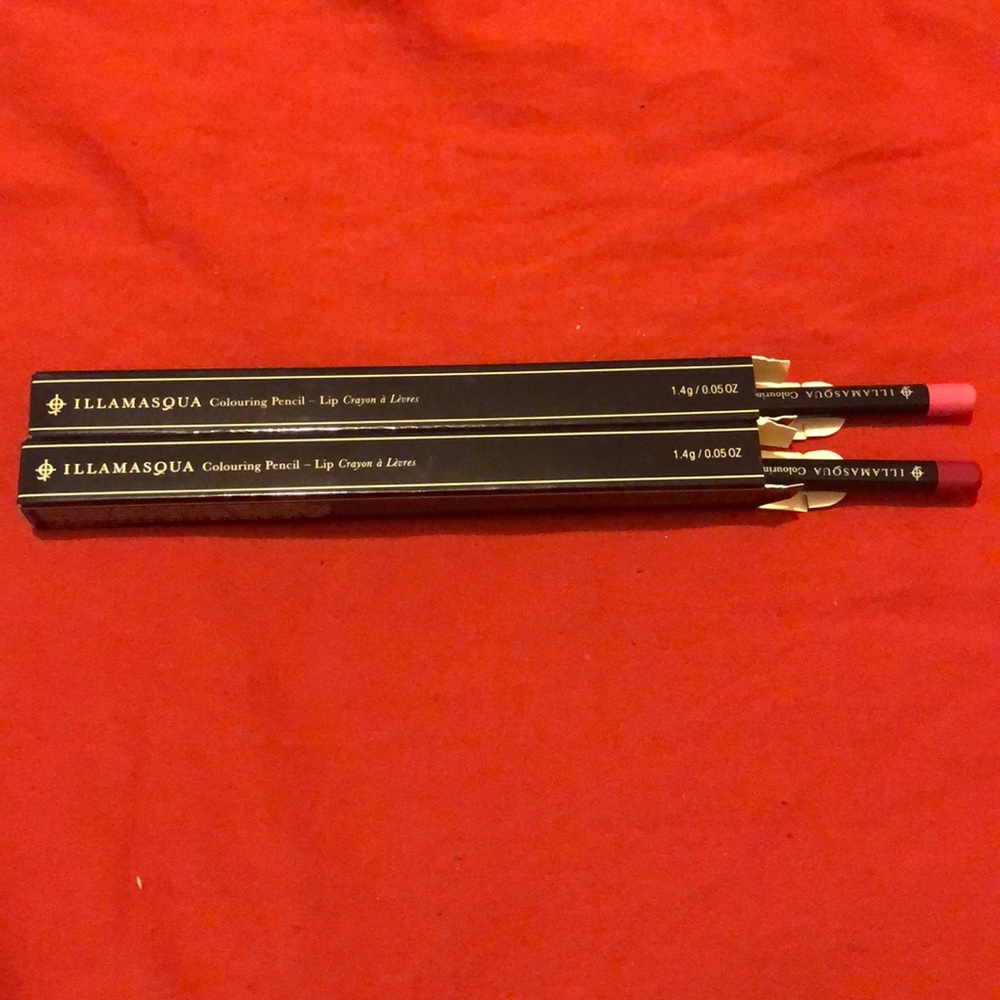 Illamasqua Lip Colouring Pencil Duo Lust and Media